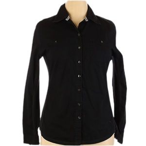 Black Button Down Shirt